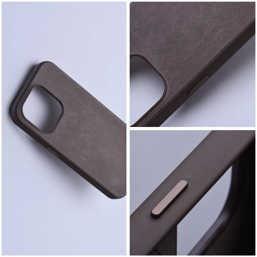 WOVEN MAG COVER case compatible with MagSafe for IPHONE 13 Pro light brown - Image 7