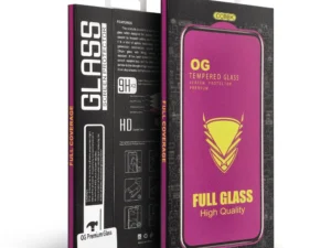 OG Premium Glass  - for Iphone 15 Pro black