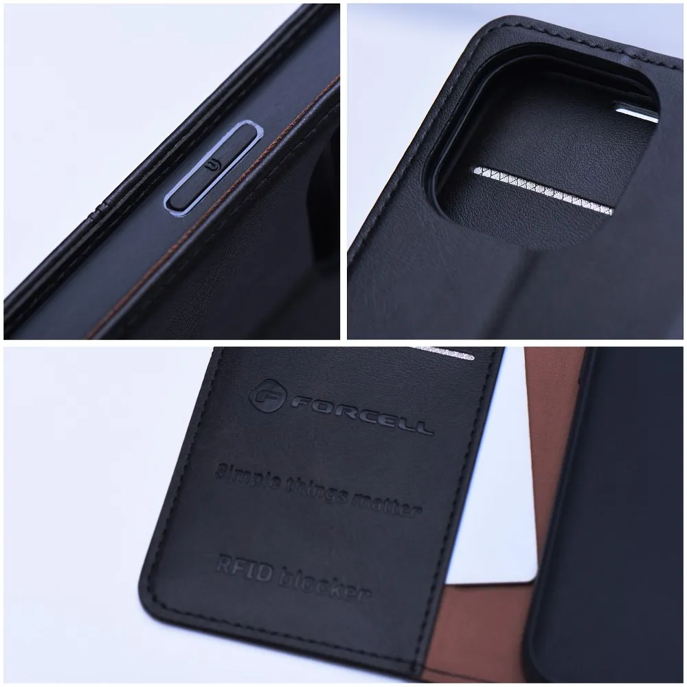 FORCELL F-PROTECT RFID Blocker book case for SAMSUNG A14 4G / A14 5G black - Image 7