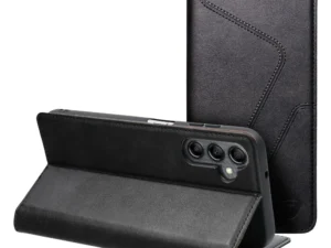 FORCELL F-PROTECT RFID Blocker book case for SAMSUNG A14 4G / A14 5G black
