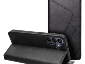 FORCELL F-PROTECT RFID Blocker book case for SAMSUNG A15 5G black