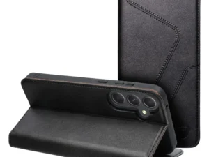 FORCELL F-PROTECT RFID Blocker book case for SAMSUNG A55 black
