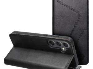 FORCELL F-PROTECT RFID Blocker book case for SAMSUNG A35 black