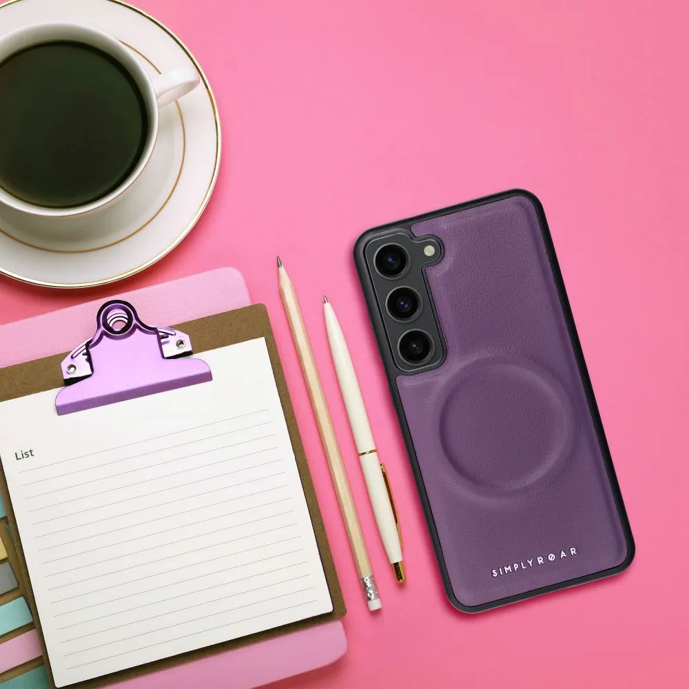 Roar Mag Morning Case - for Samsung Galaxy S24 purple - Image 4