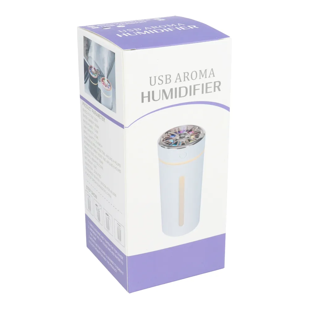 Aromatherapy car machine / humidifier / diffuser Art Deco model RM-0628 white - Image 9