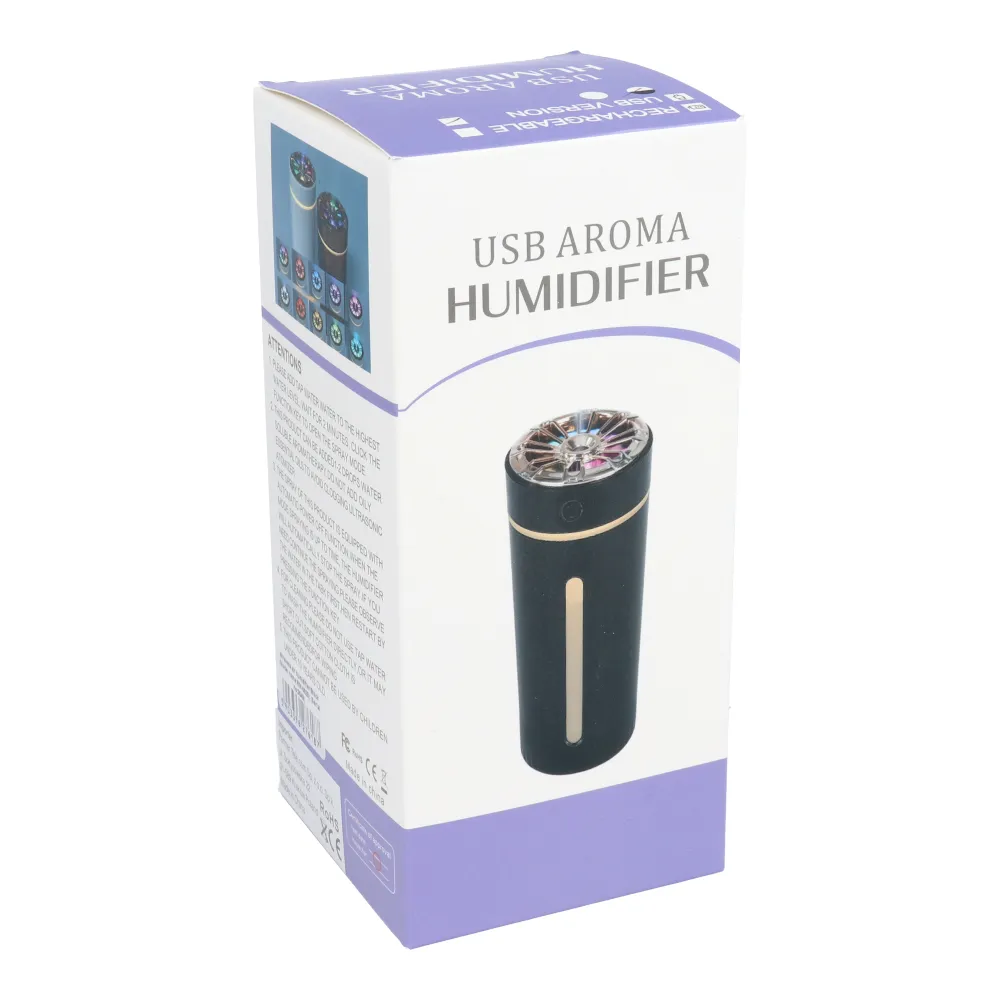 Aromatherapy car machine / humidifier / diffuser Art Deco model RM-0628 brown - Image 6
