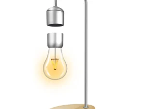 Table lamp bedside Magnetic levitation desk lamp + wireless charger silver FB6A