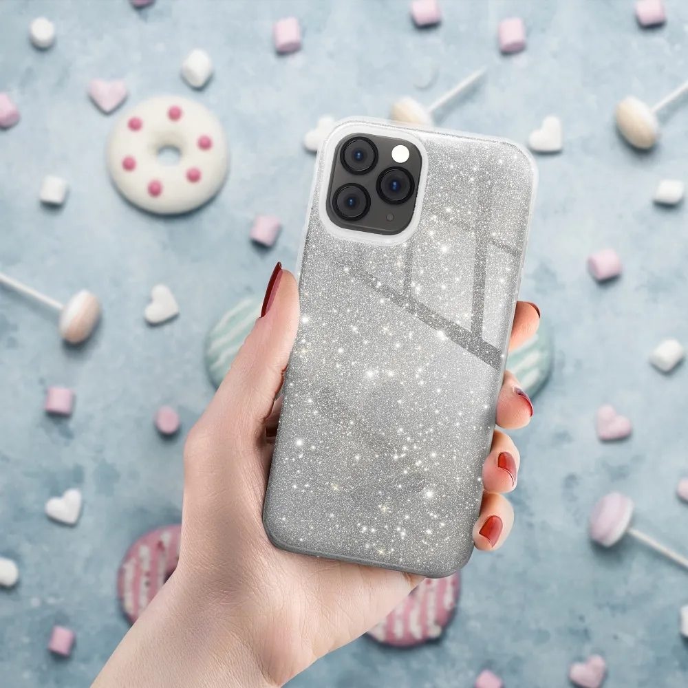 SHINING Case for XIAOMI Redmi Note 13 4G silver - Image 3