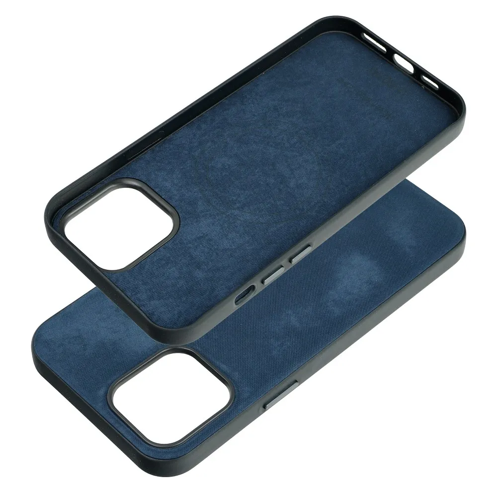 WOVEN MAG COVER case compatible with MagSafe for IPHONE 12 Pro Max sea blue - Image 2