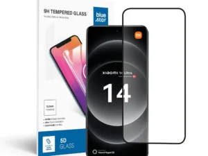 Tempered Glass Blue Star  - Xiaomi 14 Ultra - black Tempered Glass Blue Star