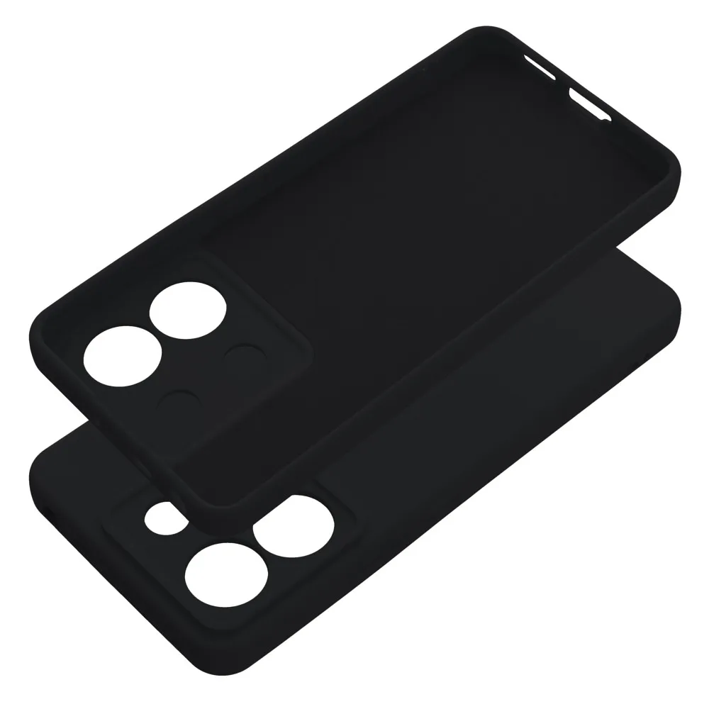 SILICONE case for XIAOMI Redmi Note 13 Pro 5G black - Image 2