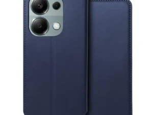 DUAL POCKET Book case for XIAOMI Redmi Note 13 Pro 4G navy
