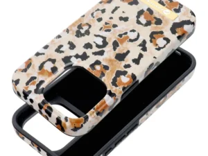 FORCELL F-PROTECT Mirage case compatible with MagSafe for IPHONE 15 wild panther