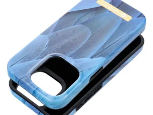 FORCELL F-PROTECT Mirage case compatible with MagSafe for IPHONE 15 PRO blue bird