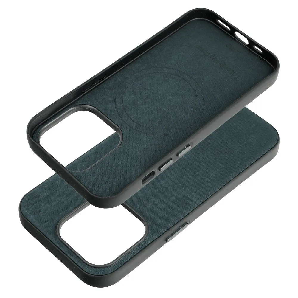 WOVEN MAG COVER case compatible with MagSafe for IPHONE 14 Pro green - Image 2