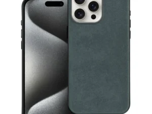 WOVEN MAG COVER case compatible with MagSafe for IPHONE 15 Pro Max green