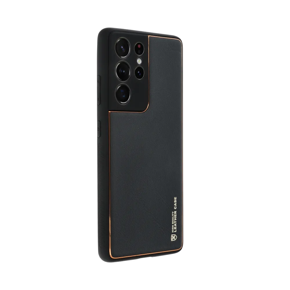 LEATHER case for SAMSUNG A35 5G black - Image 3