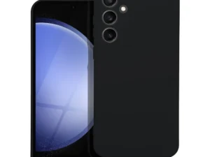 SILICONE case for SAMSUNG S23 FE black