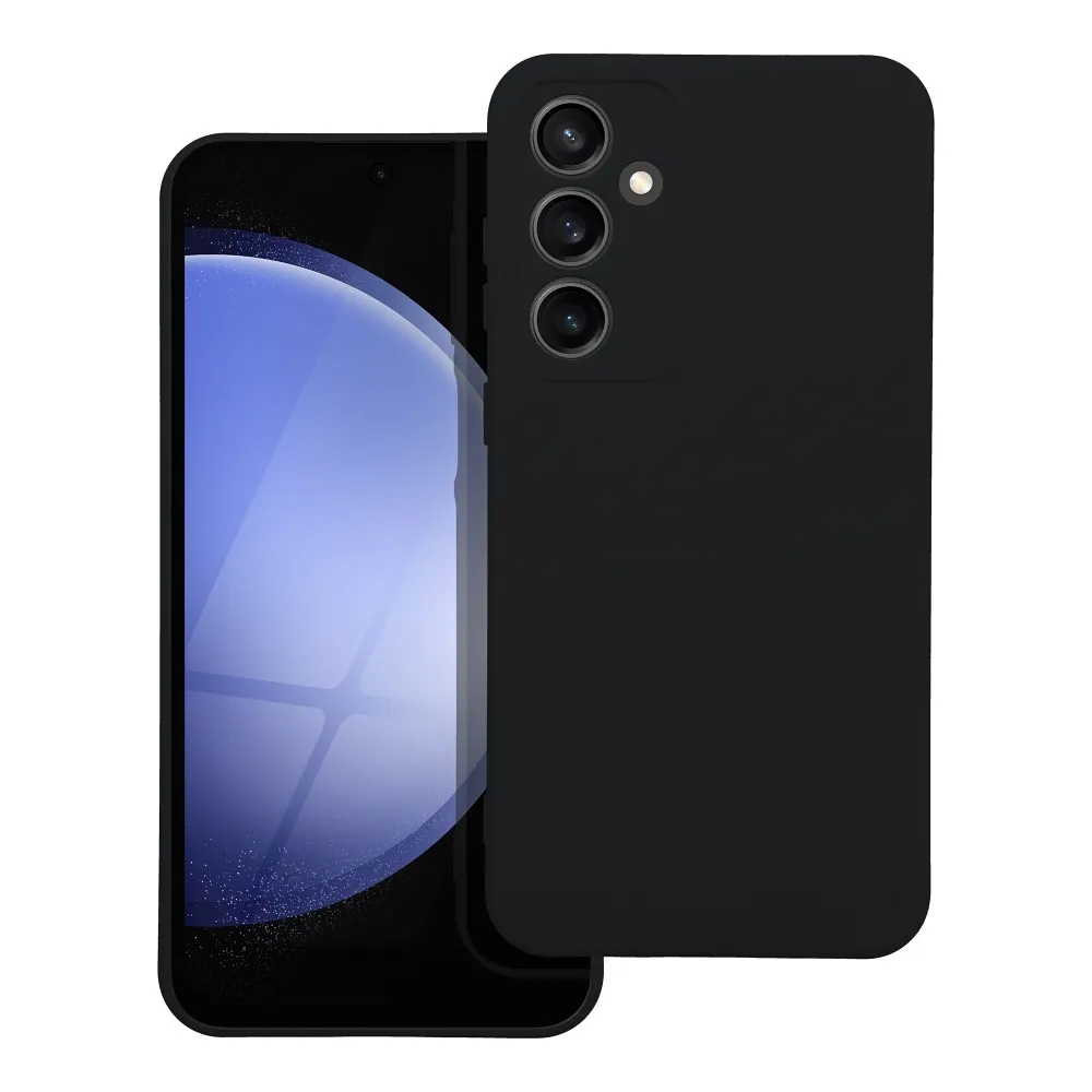 SILICONE case for SAMSUNG S23 FE black