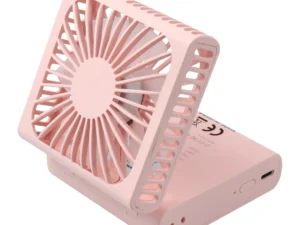 Portable fold fan F10 pink