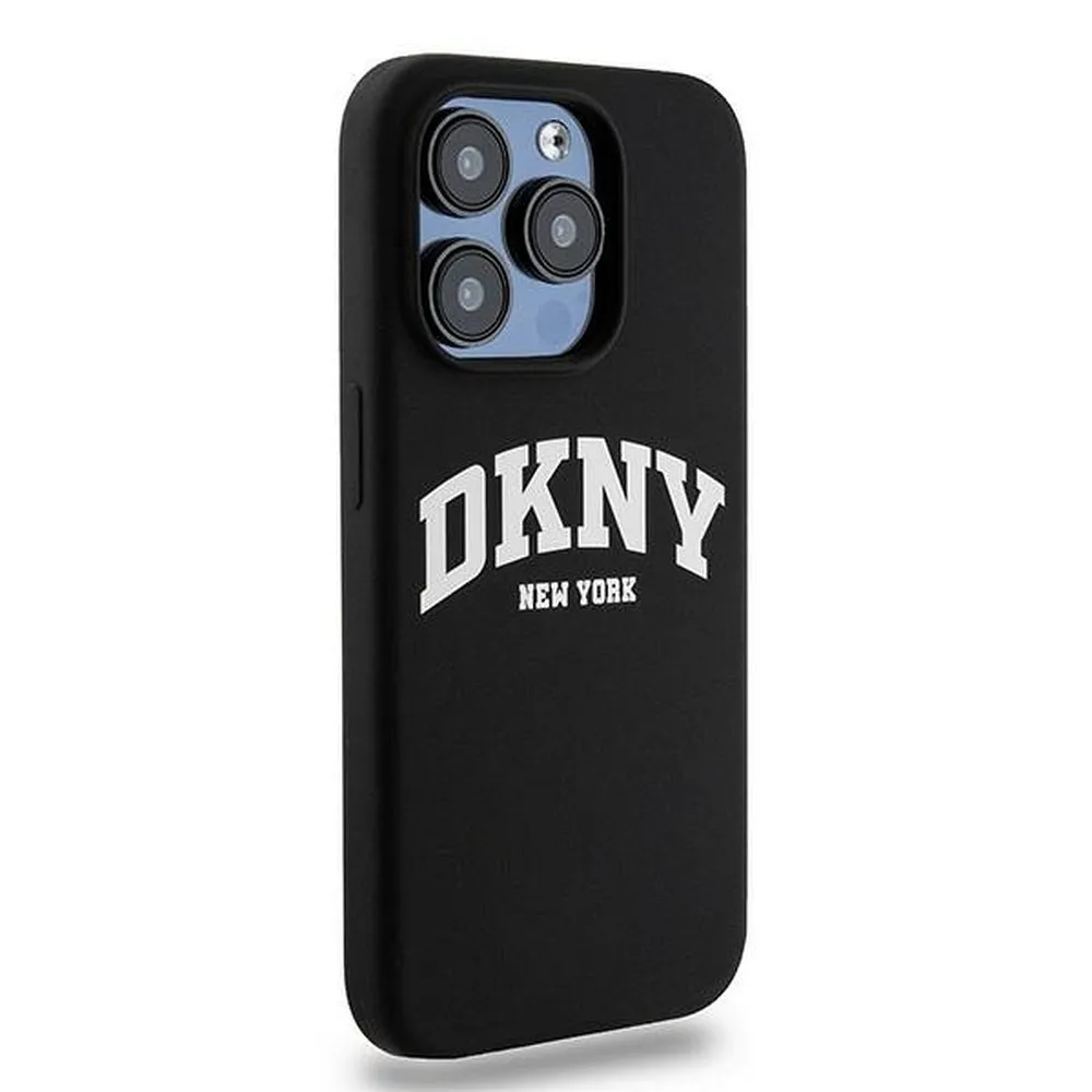 DKNY case for IPHONE 13 Pro compatible with MagSafe DKHMP13LSNYACH (DKNY HC MagSafe Silicone W/White Arch Logo) black - Image 4