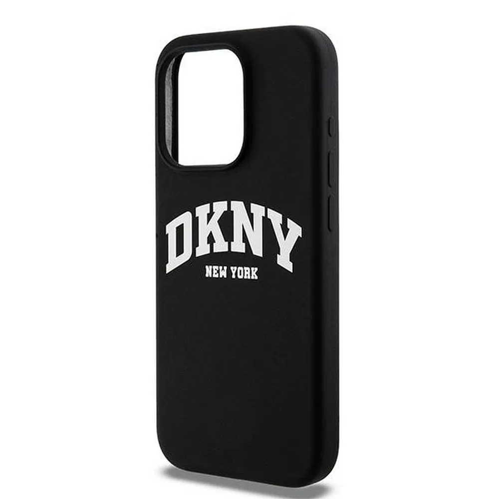 DKNY case for IPHONE 13 Pro compatible with MagSafe DKHMP13LSNYACH (DKNY HC MagSafe Silicone W/White Arch Logo) black - Image 6