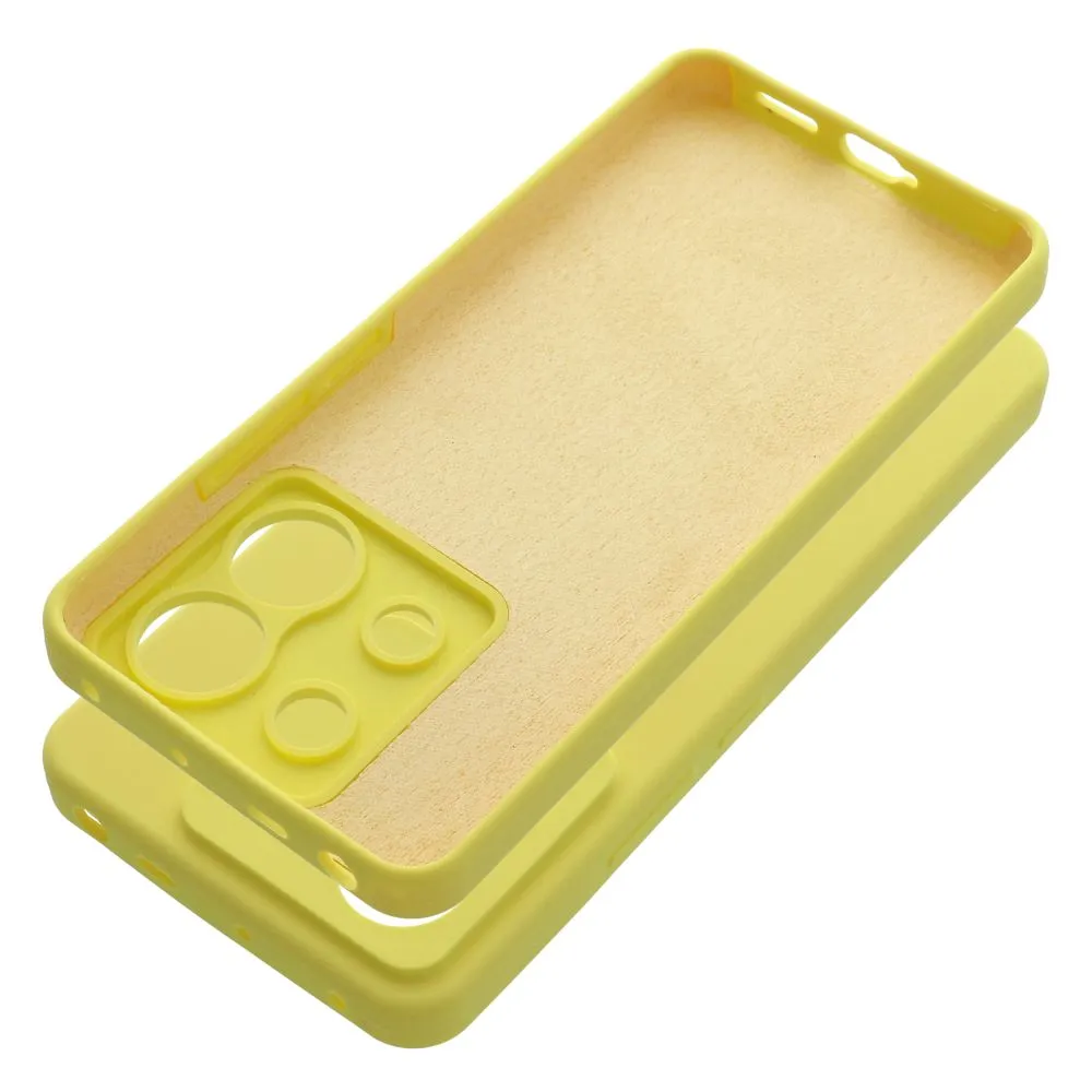 Case SILICONE 2mm for XIAOMI REDMI NOTE 13 Pro 5G lemon - Image 2