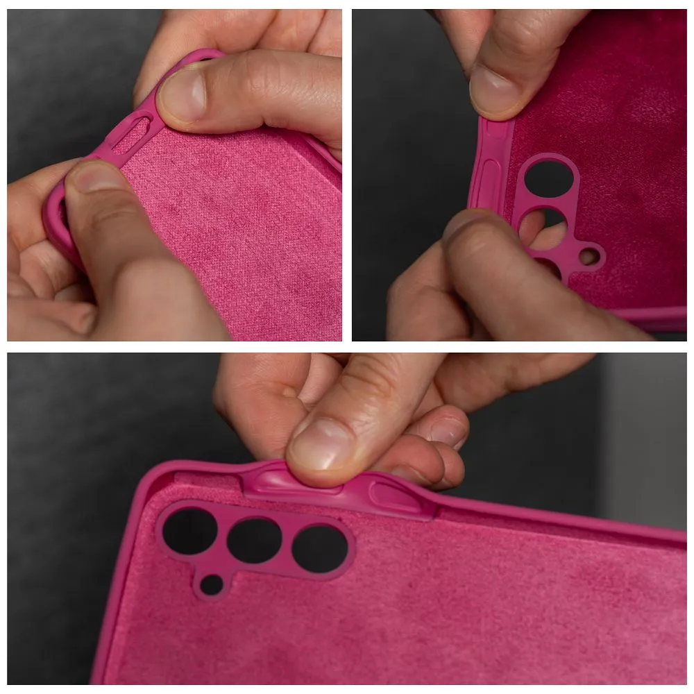Case SILICONE 2mm for HONOR X8B pink - Image 4