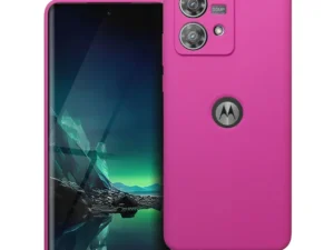 Case SILICONE 2mm for MOTOROLA EDGE 40 Neo pink
