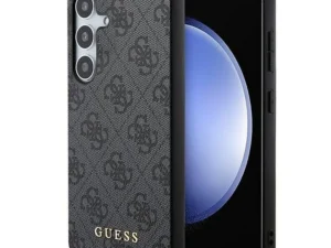 GUESS case for SAMSUNG A55 GUOHCSA55G4GFGR (PU 4G Classic Metal Logo) black