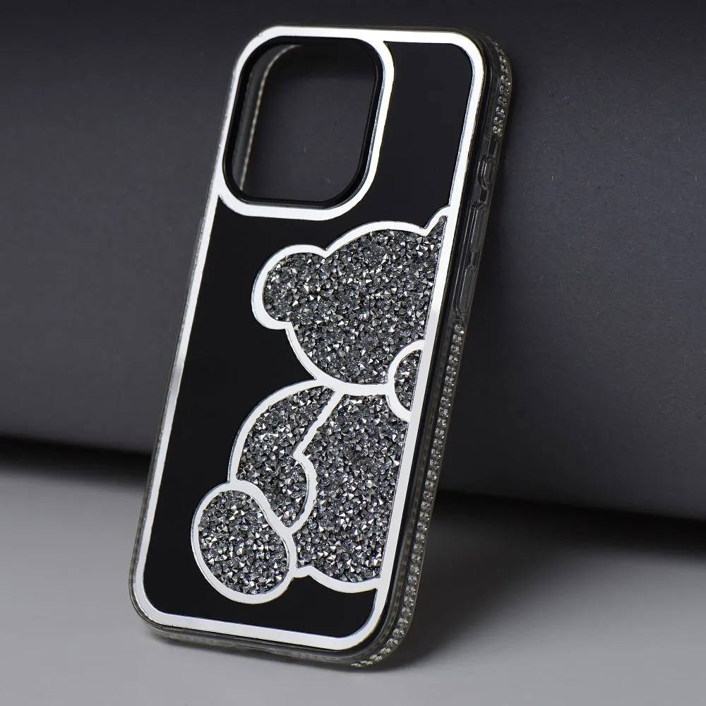 TEDDY BEAR Case for IPHONE 15 silver - Image 12