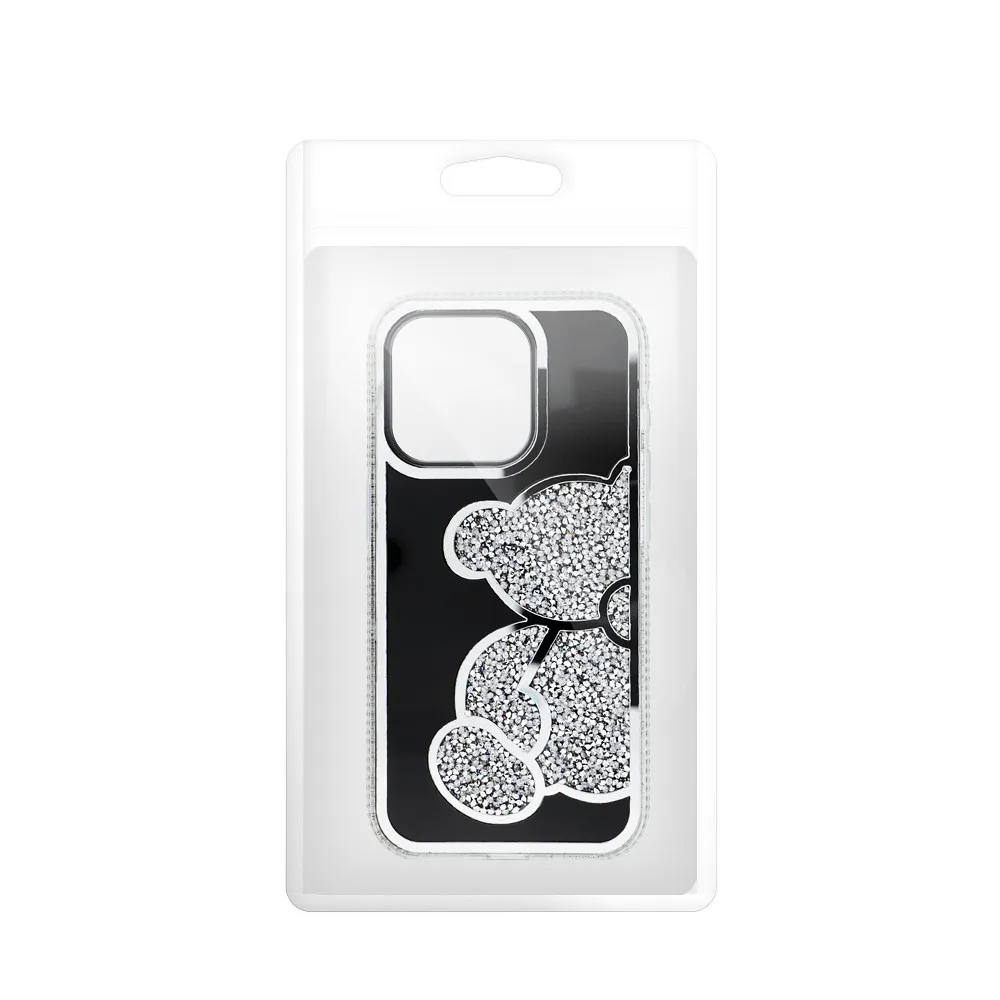 TEDDY BEAR Case for IPHONE 15 silver - Image 10