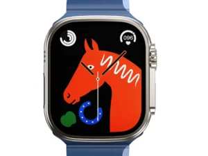 HOCO strap for Apple Watch 42 / 44 / 45 / 49 mm AS102 dark blue with light blue