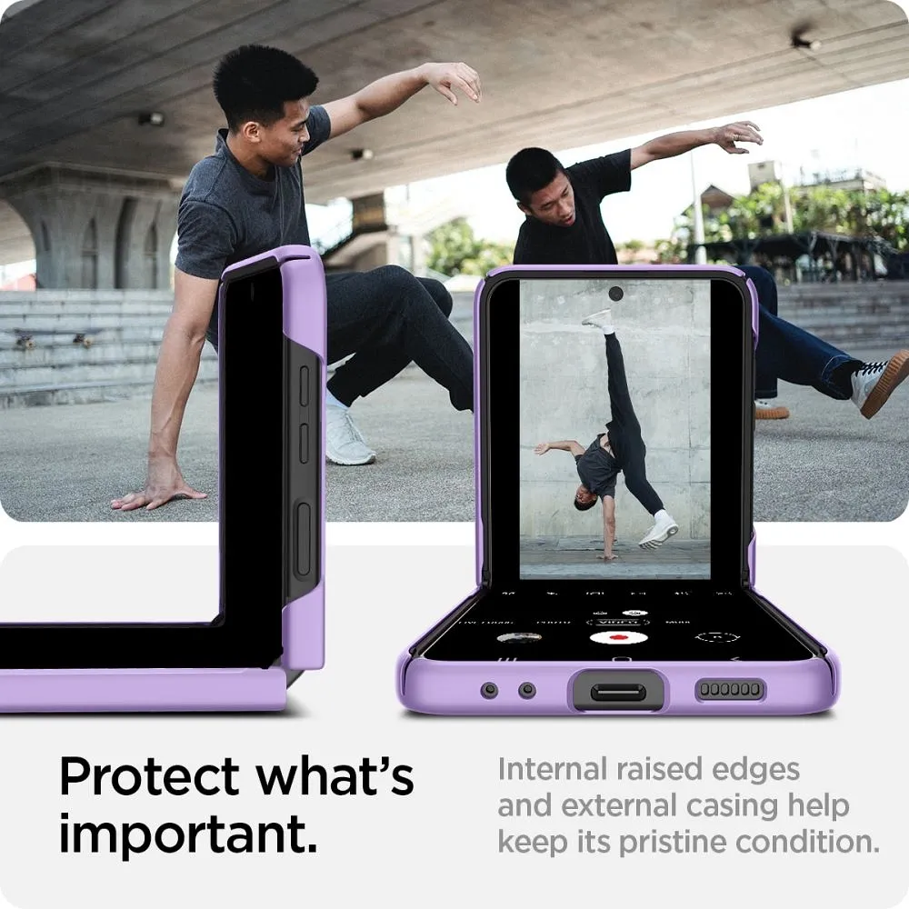 SPIGEN Airskin case for SAMSUNG Z FLIP 4 rose purple - Image 15