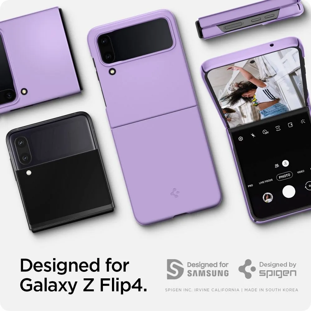 SPIGEN Airskin case for SAMSUNG Z FLIP 4 rose purple - Image 13