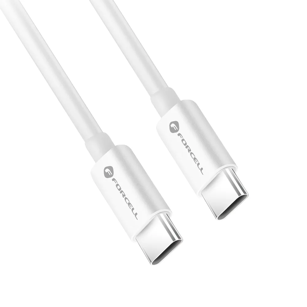 FORCELL F-ENERGY C339 cable Type C to Type C PD QC4.0 5A 100W 2 m white - Image 3