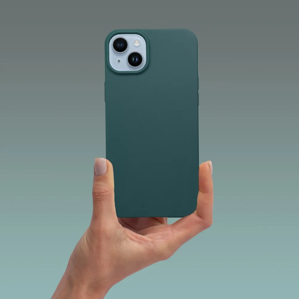 MATT case for IPHONE 12 dark green - Image 5