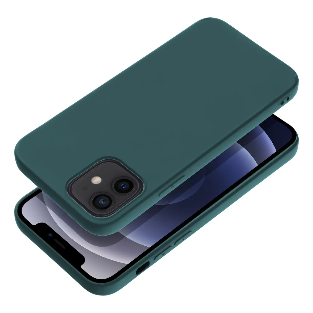MATT case for IPHONE 12 dark green - Image 2