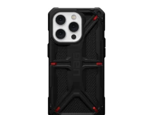 ( UAG ) Urban Armor Gear Monarch case compatible with MagSafe for IPHONE 13 / 14 kevlar black