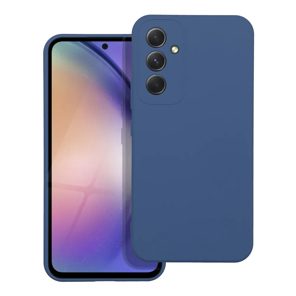 SILICONE case for SAMSUNG A54 5G blue