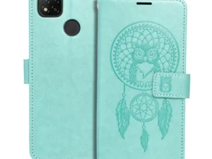 MEZZO Book case for XIAOMI Redmi 9C / 9C NFC dreamcatcher green