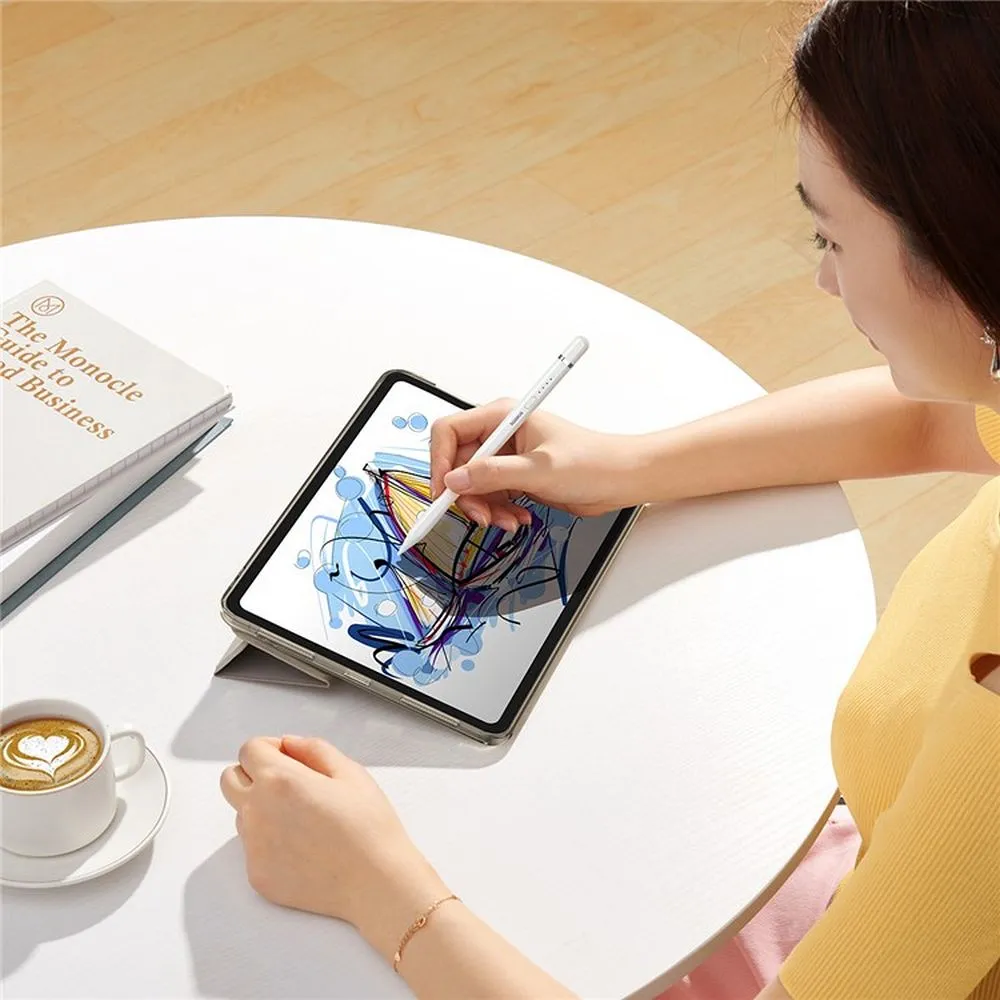 BASEUSactive universal capacitive pen compatible with iPad + cable USB A to Lightning 130 mAh Smooth Writing 2 Lite P80015806211-03/BS-PS028 white - Image 4