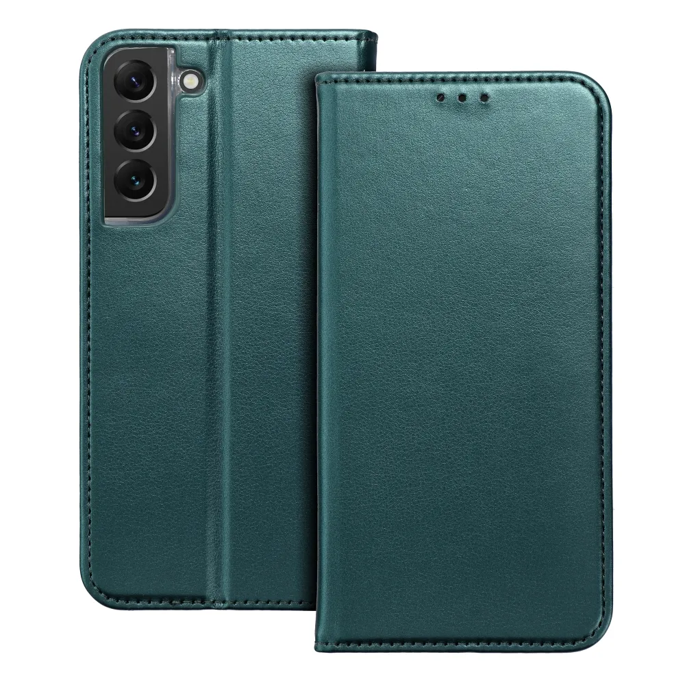 SMART MAGNETO Book case for SAMSUNG S23 FE dark green - Image 3