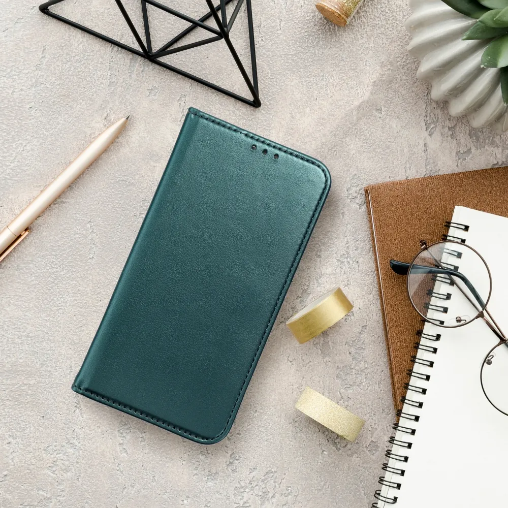 SMART MAGNETO Book case for SAMSUNG S23 FE dark green - Image 7