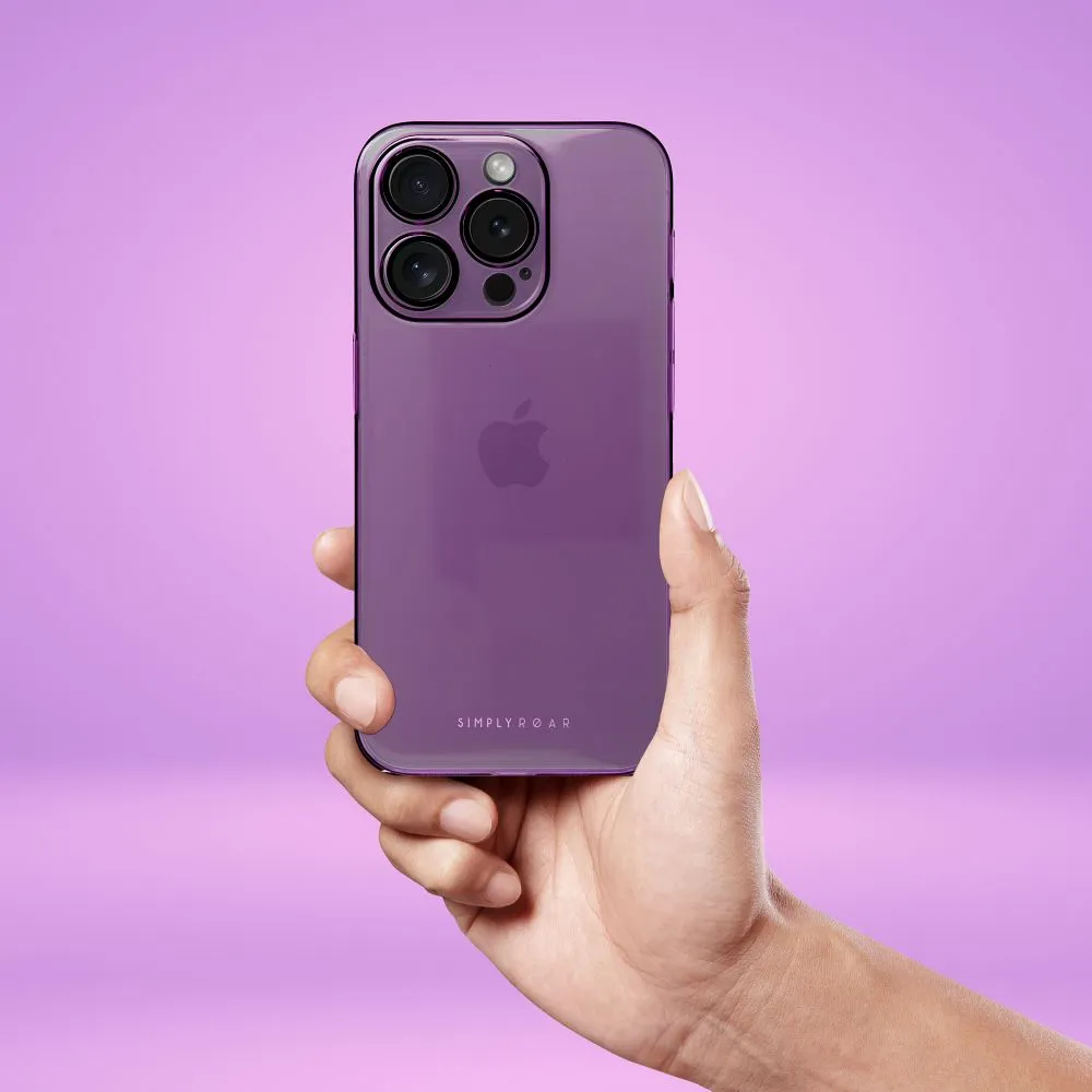Roar Pure Simple Fit Case - for iPhone 12 Pro purple - Image 3