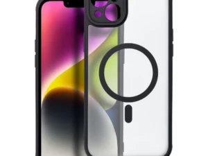 FULL MATTE MAG COVER case compatible with MagSafe for IPHONE 14 Plus black