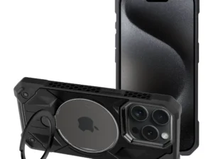 ARMOR MAG COVER case compatible with MagSafe for IPHONE 15 Pro black