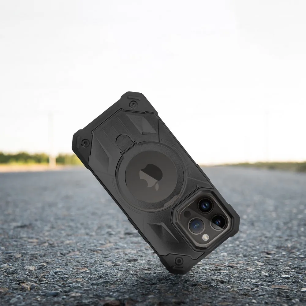 ARMOR MAG COVER case compatible with MagSafe for IPHONE 15 Pro Max black - Image 7