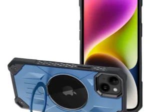 ARMOR MAG COVER case compatible with MagSafe for IPHONE 14 Plus blue