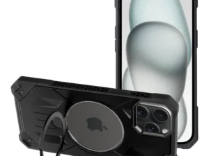 ARMOR MAG COVER case compatible with MagSafe for IPHONE 15 Plus black